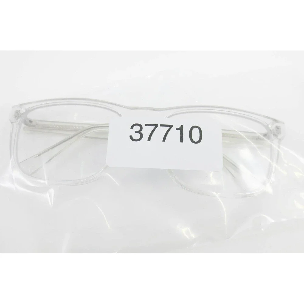 Clear Rectangular Eyeglass Frames MP20215 CR 56-18-140 Transparent Minimalist
